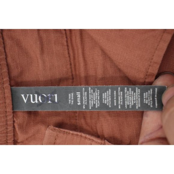 VUORI Womens Small Ripstop Pants Tapered Leg Elastic Waist Drawstring - Picture 9 of 10